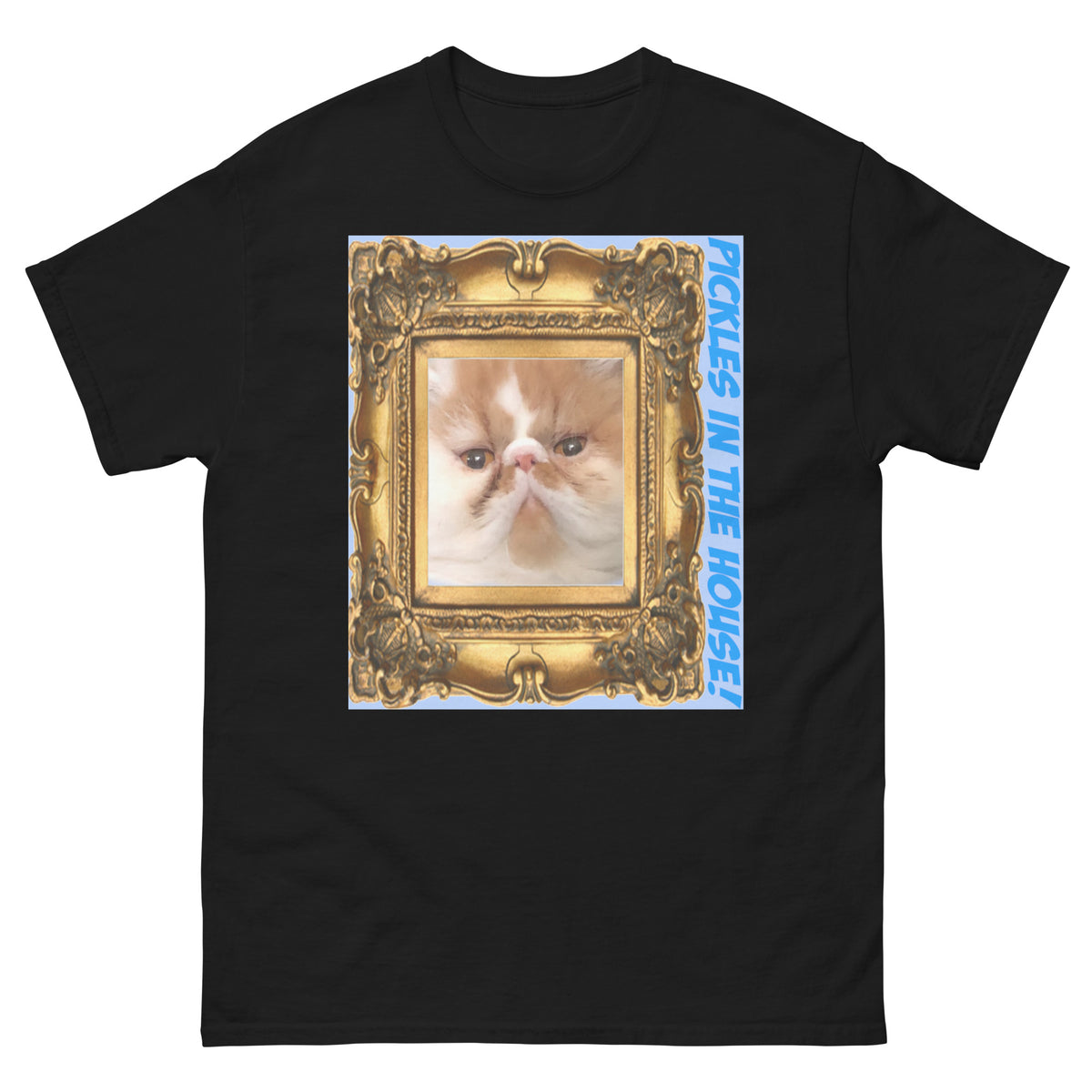 Pickles in the House Framed v1 unisex classic tee in black