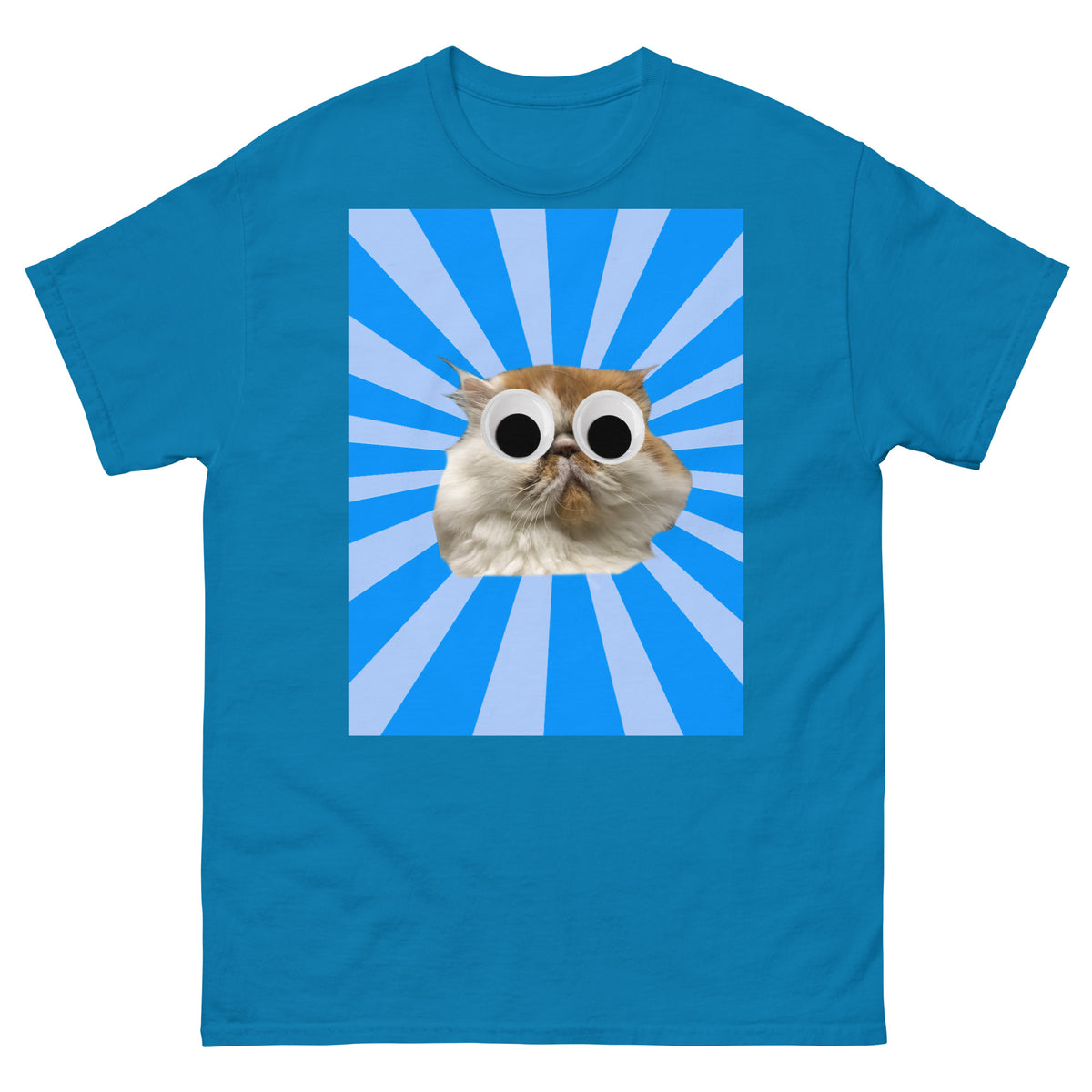 Pickles in the House Looks v1 unisex classic tee in sapphire